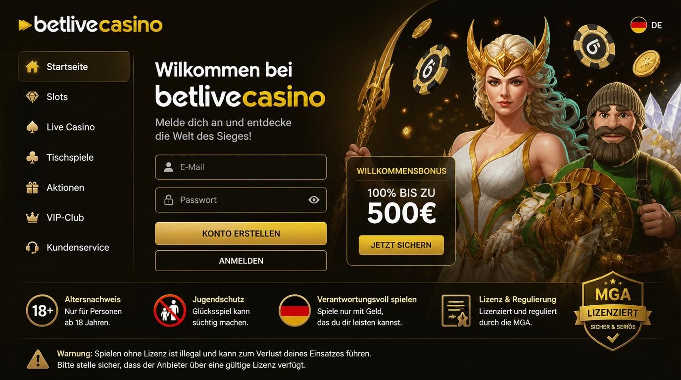 Alters- und Landesberechtigungsprüfung bei Betlive.